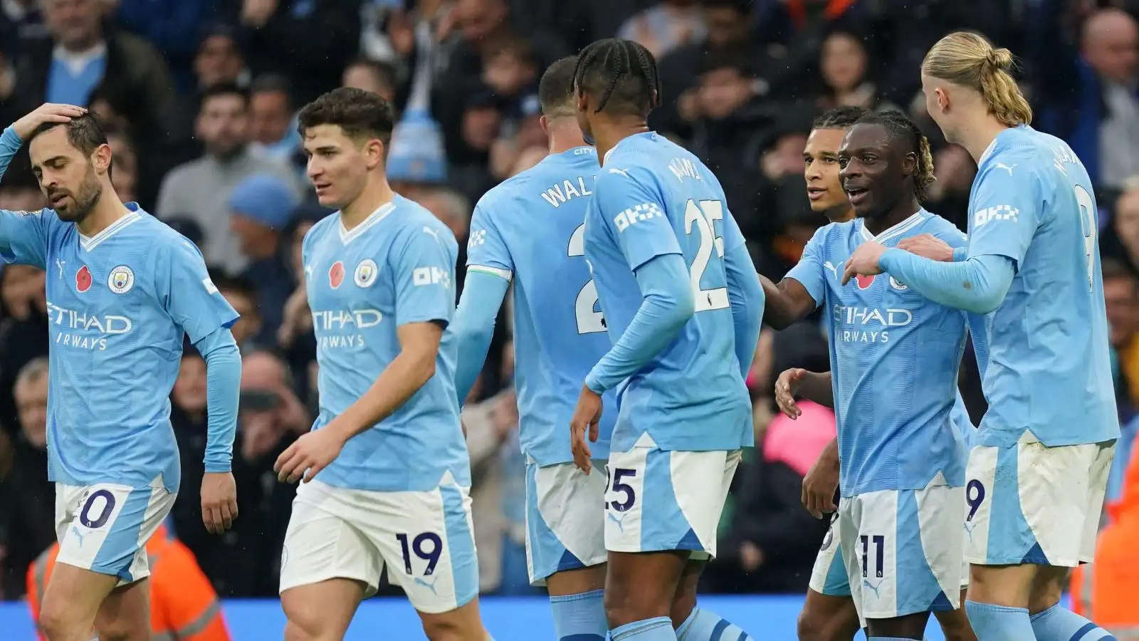 Man City 6-1 Bournemouth: Doku shines as Pep's men compound Iraola's misery at the Etihad 6 c?url=https%3A%2F%2Fd2x51gyc4ptf2q.cloudfront.net%2Fcontent%2Fuploads%2F2023%2F11%2F04170349%2FMan City players celebrate