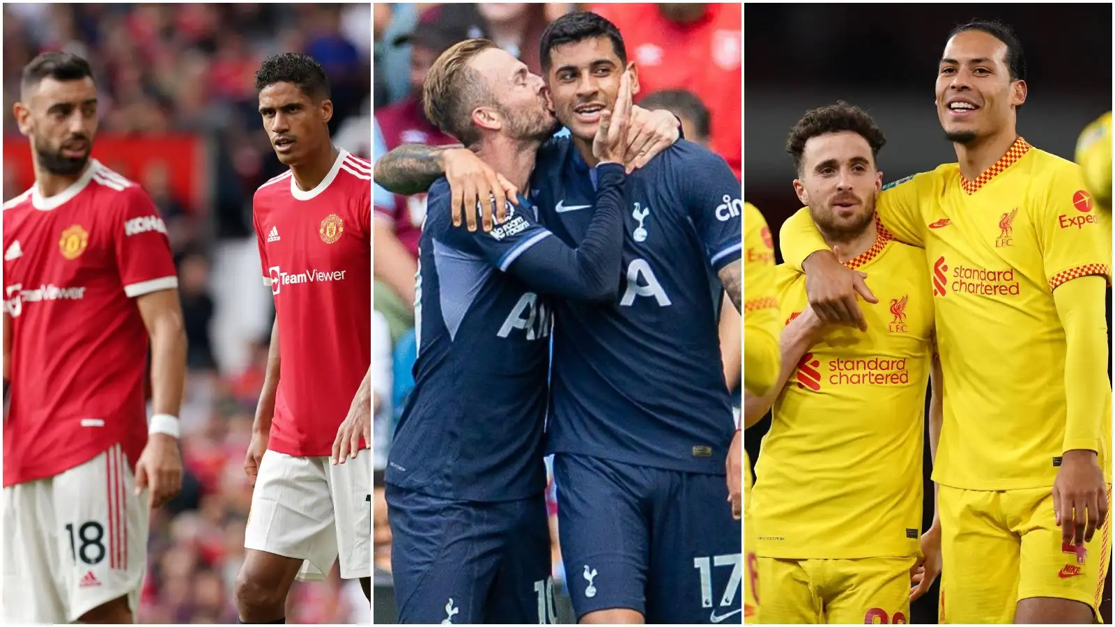 Arsenal lose, Spurs win big as United stay in 7th: updated Premier League  table after latest results - Football