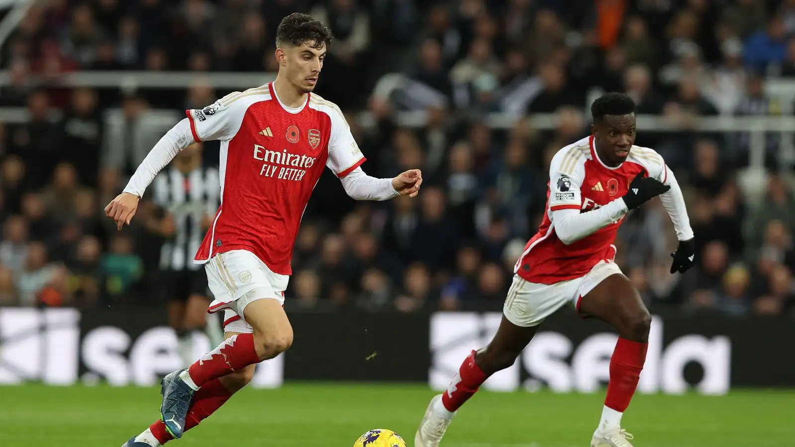 Arteta told to replace Arsenal flop with £74m star whose 'footballing IQ is off the charts' 3 c?url=https%3A%2F%2Fd2x51gyc4ptf2q.cloudfront.net%2Fcontent%2Fuploads%2F2023%2F11%2F07145754%2FKai Havertz with Eddie Nketiah for Arsenal