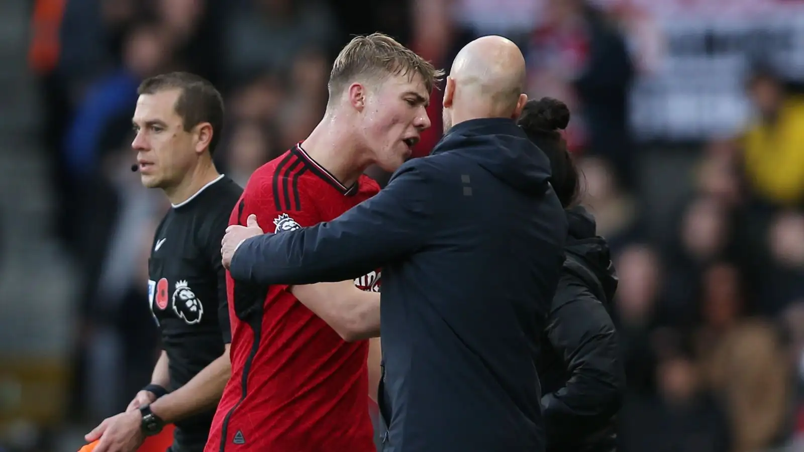 Man Utd star reveals dressing room stance on Ten Hag involving 'every player' after 'rallying call' 4 c?url=https%3A%2F%2Fd2x51gyc4ptf2q.cloudfront.net%2Fcontent%2Fuploads%2F2023%2F11%2F09093023%2FRasmus Hojlund and Erik ten Hag