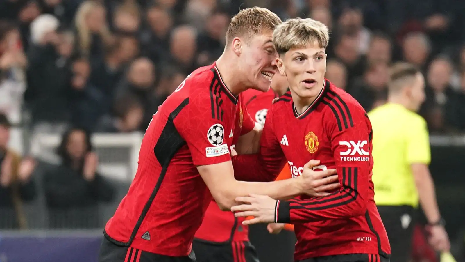 Man Utd 'genius tactical switch' lost in noise of Hojlund and Garnacho nonsense 1 Rasmus Hojlund as well as Alejandro Garnacho
