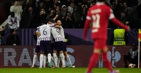 Toulouse 3-2 Liverpool: Quansah denied late leveller by VAR for lacklustre Reds