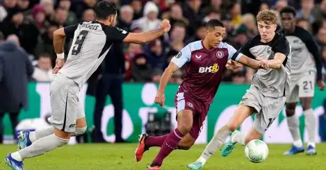 Douglas Luiz over Youri Tielemans in a nutshell as Aston Villa star misses golden opportunity