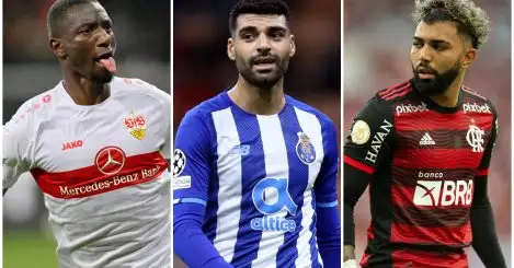 Kane rival and Chelsea flop among five cut-price strikers Manchester United could sign in January