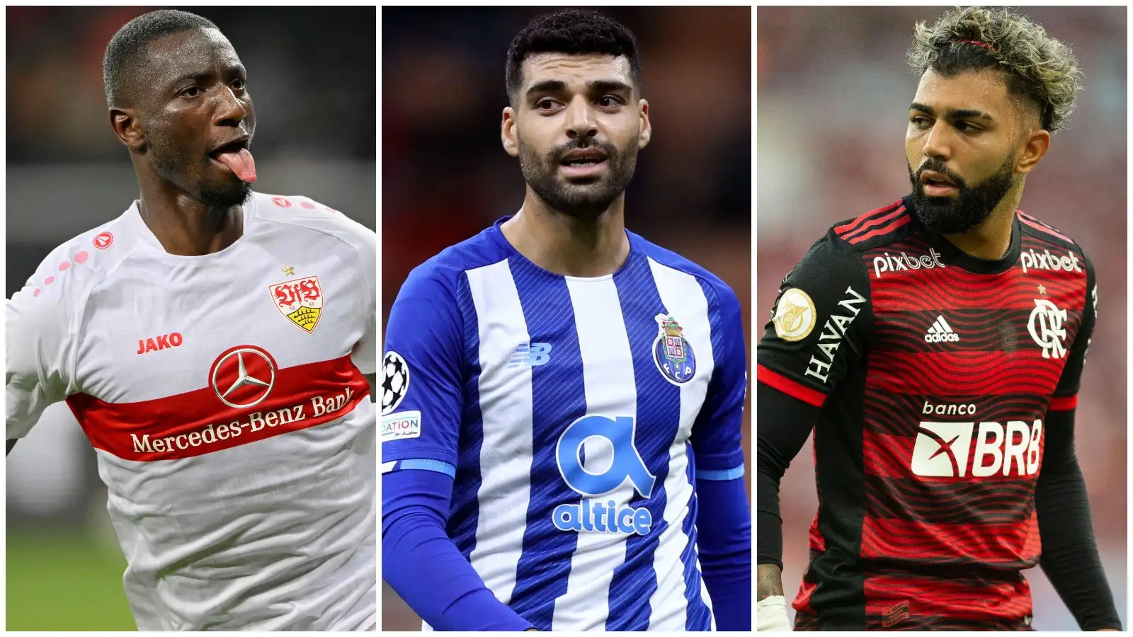 Serhou Guirassy, Mehdi Taremi and Gabriel Barbosa could all be on Manchester United's radar.