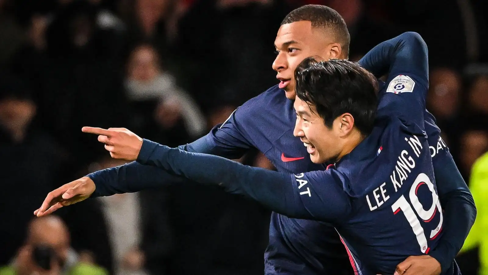 PSG onward Kylian Mbappe memorializes a liveliness through Lee Kang-in.