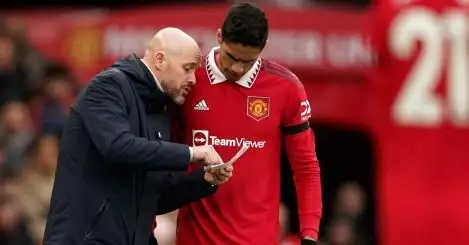 Ten Hag relationship with Man Utd outcast ‘practically broken down’ after ‘frank exchange’