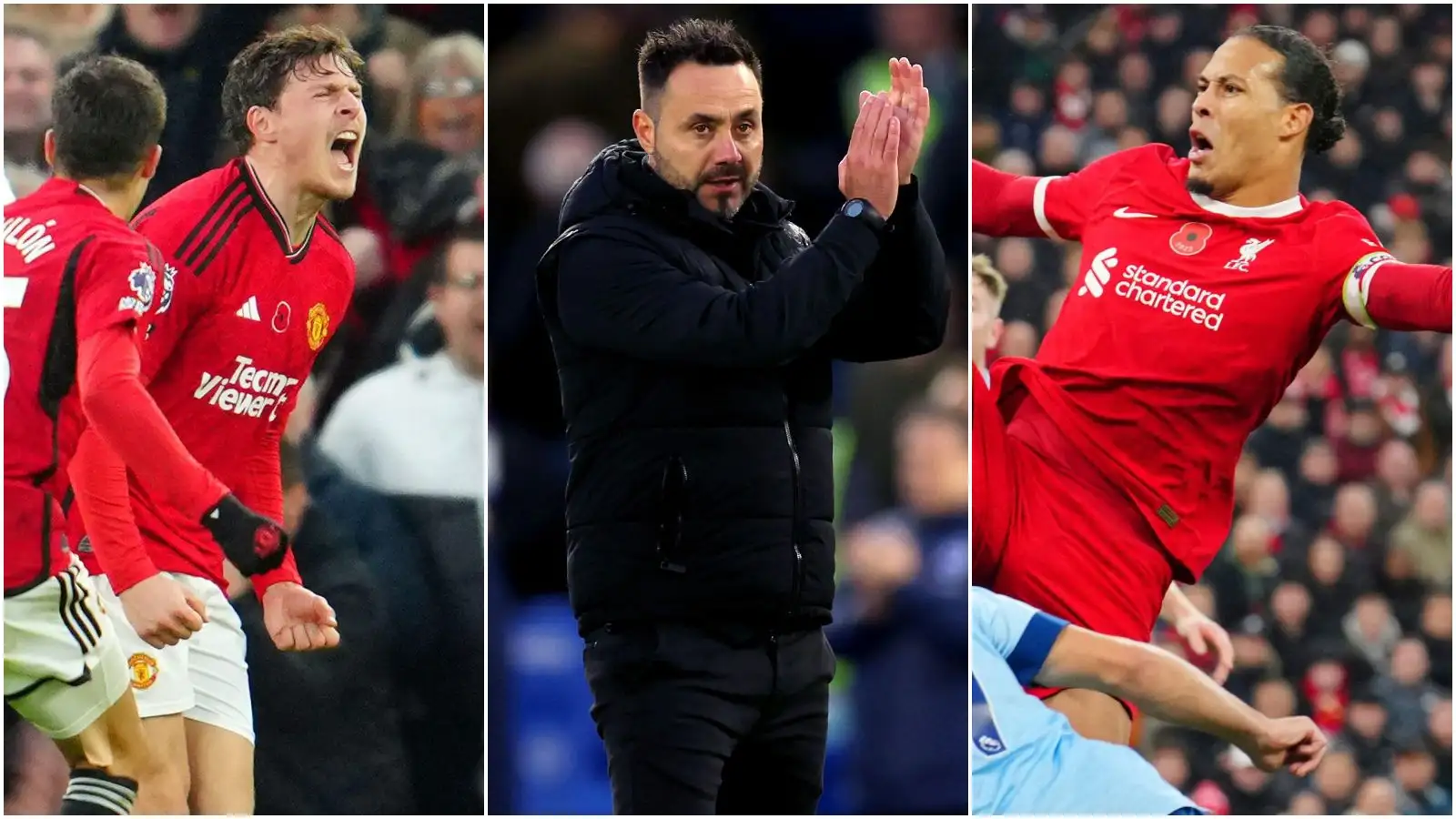 EPL Premier League results: Ange Postecoglou's Tottenham Hotspur go top of  table, Manchester United comeback win over Sheffield, highlights, reaction,  scores