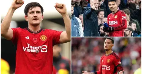 Man Utd ranking revisited: How Ten Hag views his squad, as Maguire and other fringe players thrive