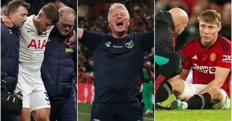 Ten Hag working silent miracles and Arsenal at 9) in ranking of current Premier League injury crises