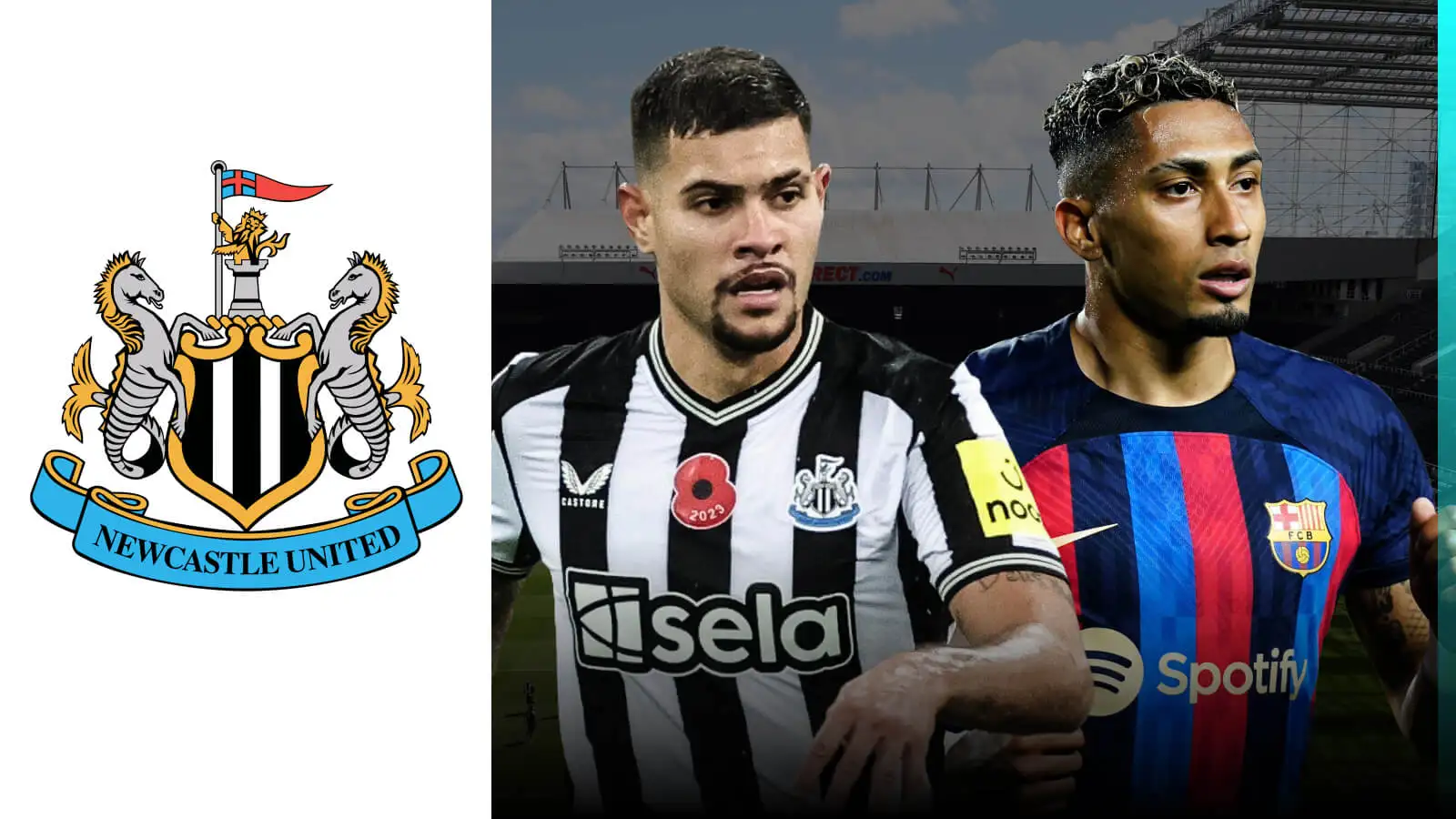 European giants to offer Newcastle player 'they've always wanted' in stunning Guimaraes swap deal 6 c?url=https%3A%2F%2Fd2x51gyc4ptf2q.cloudfront.net%2Fcontent%2Fuploads%2F2023%2F11%2F16101918%2FF365 One Badge Guimaraes amp Raphinha