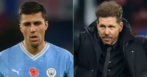 Man City star Rodri hits back at Diego Simeone over questionable Premier League claim