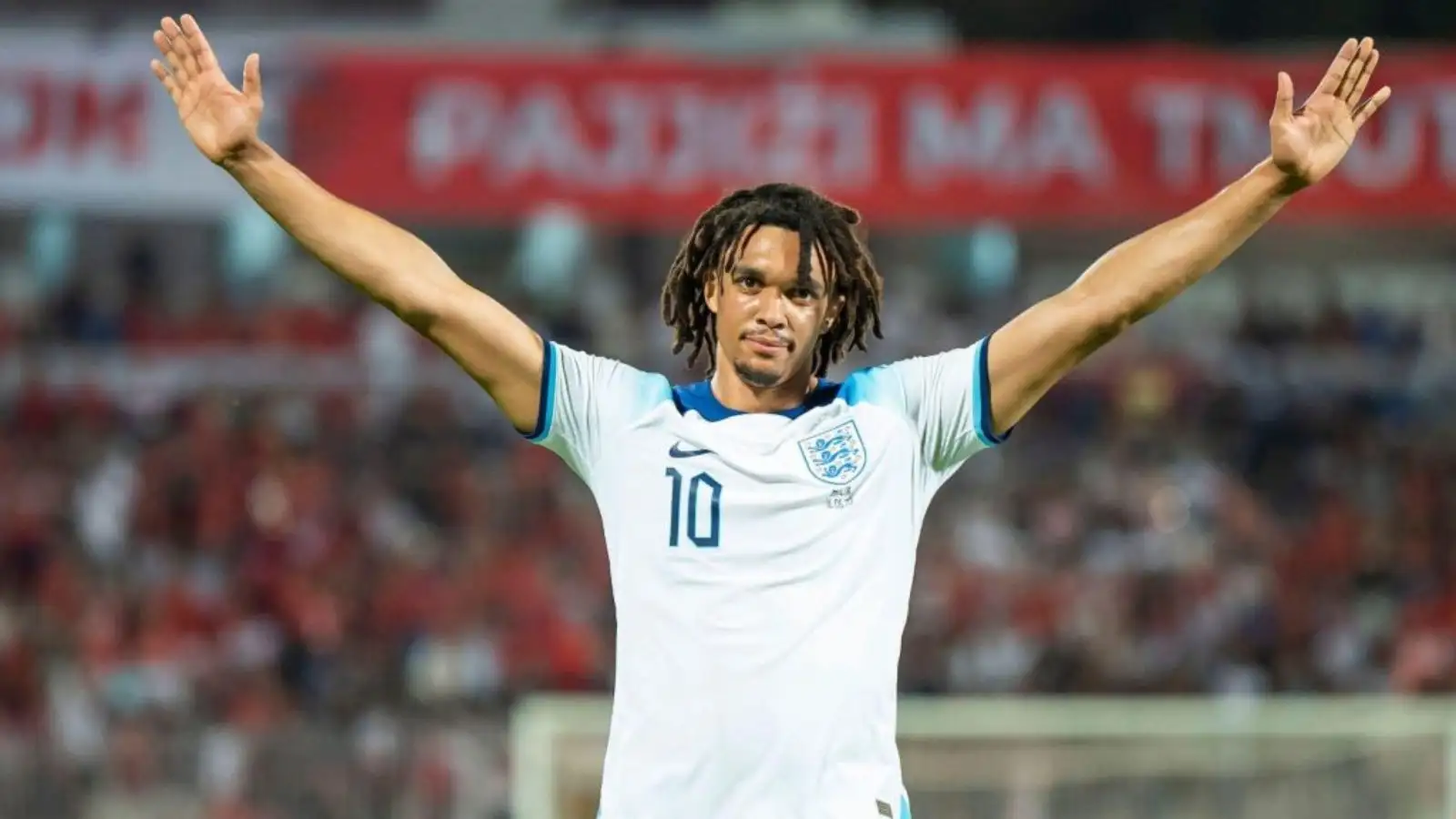 Alexander-Arnold 'grateful' for 'huge opportunity' in new England role - 'Learning on the job' 1 Liverpool's Trent Alexander-Arnold celebrates a unprejudiced for England.
