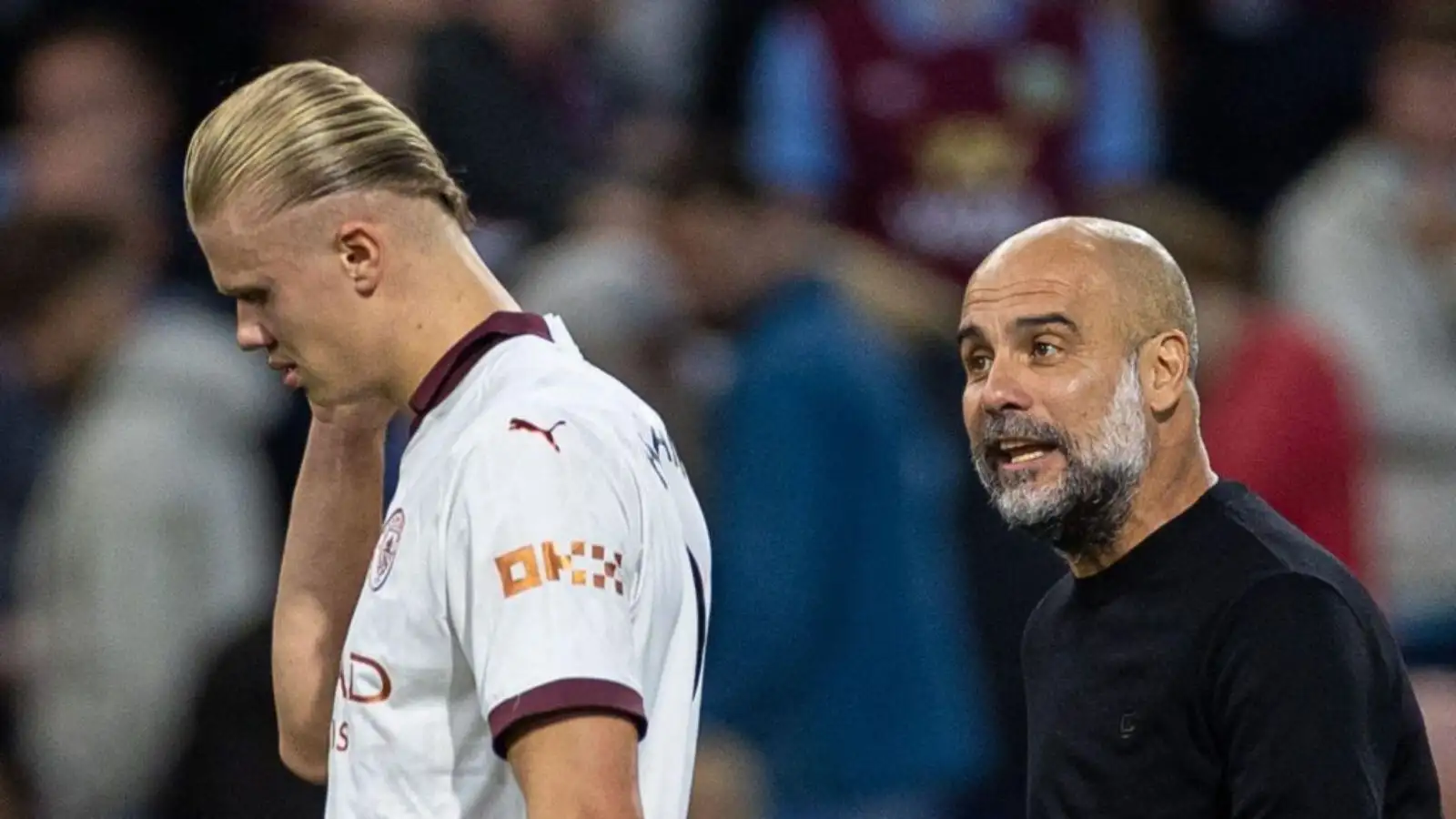 Pep Guardiola supplies Erling Haaland a compact of stick at fifty percent-time.