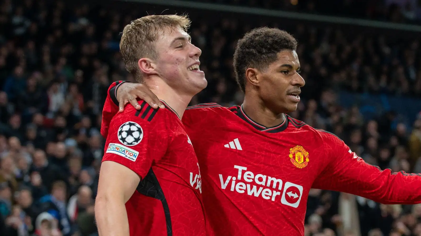 Ten Hag provides injury updates on Hojlund and two Man Utd teammates – 'Everton a close finish' 3 c?url=https%3A%2F%2Fd2x51gyc4ptf2q.cloudfront.net%2Fcontent%2Fuploads%2F2023%2F11%2F18170741%2FMan United duo Hojlund and Rashford 3