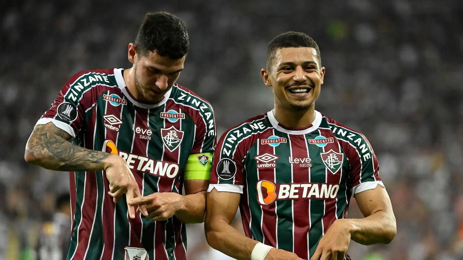 Liverpool, Arsenal and Tottenham stunned, as Fulham surge into the lead for classy Brazil international 15 c?url=https%3A%2F%2Fd2x51gyc4ptf2q.cloudfront.net%2Fcontent%2Fuploads%2F2023%2F11%2F19162320%2FIn demand Fluminense midfielder Andre right celebrates with his teammate