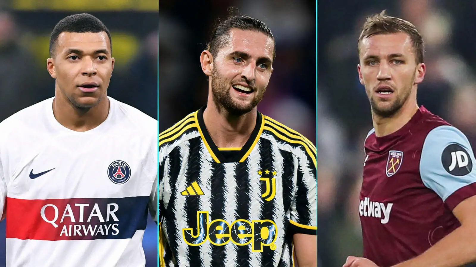 Kylian Mbappe leads list of best players available on a free transfer in  summer 2024