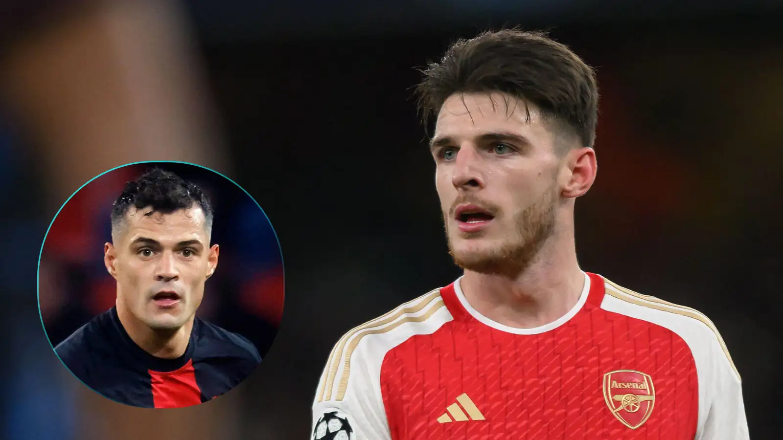 Declan Rice 'not normal' as Granit Xhaka 'BETTER' at being 'technically proficient' 2 c?url=https%3A%2F%2Fd2x51gyc4ptf2q.cloudfront.net%2Fcontent%2Fuploads%2F2023%2F11%2F20111531%2FF365 Two Images Rice Granit XHAKA 1