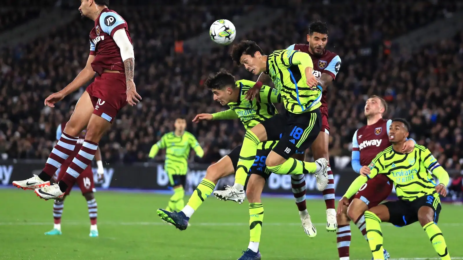 Arsenal 'want to keep' 25yo as Bayern seek 'immediate' deal with Man Utd man too expensive 5 c?url=https%3A%2F%2Fd2x51gyc4ptf2q.cloudfront.net%2Fcontent%2Fuploads%2F2023%2F11%2F21174043%2FTakehiro Tomiyasu Bayern F365