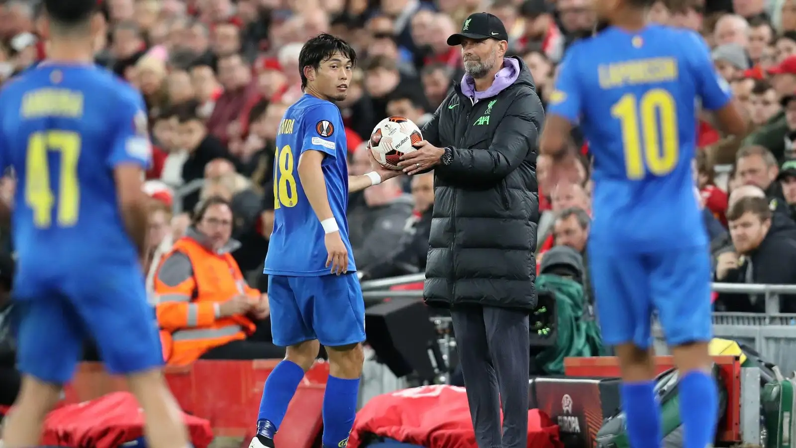 Tottenham 'impressed' by Japanese defender as Big Ange outlines January 'priority' amid injury crisis 5 c?url=https%3A%2F%2Fd2x51gyc4ptf2q.cloudfront.net%2Fcontent%2Fuploads%2F2023%2F11%2F21182844%2FKoki Machida Tottenham F365