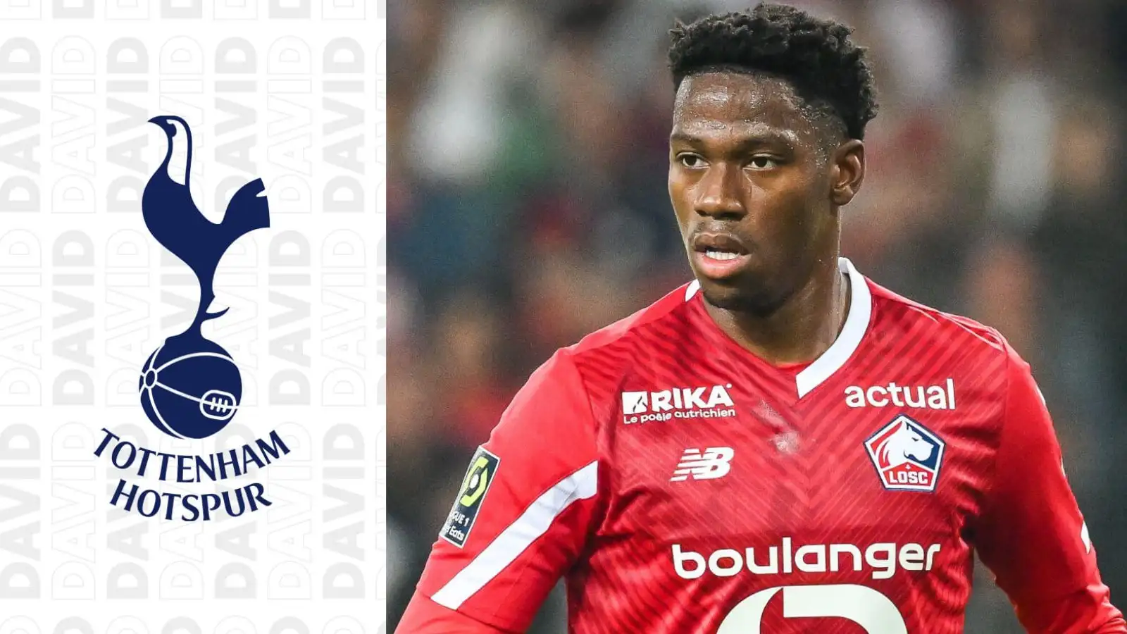 Tottenham, West Ham on red alert as club slashes £52m asking price for striker wanted by AC Milan 1 Lille striker Jonathan David is tempting exhilaration from Tottenham.