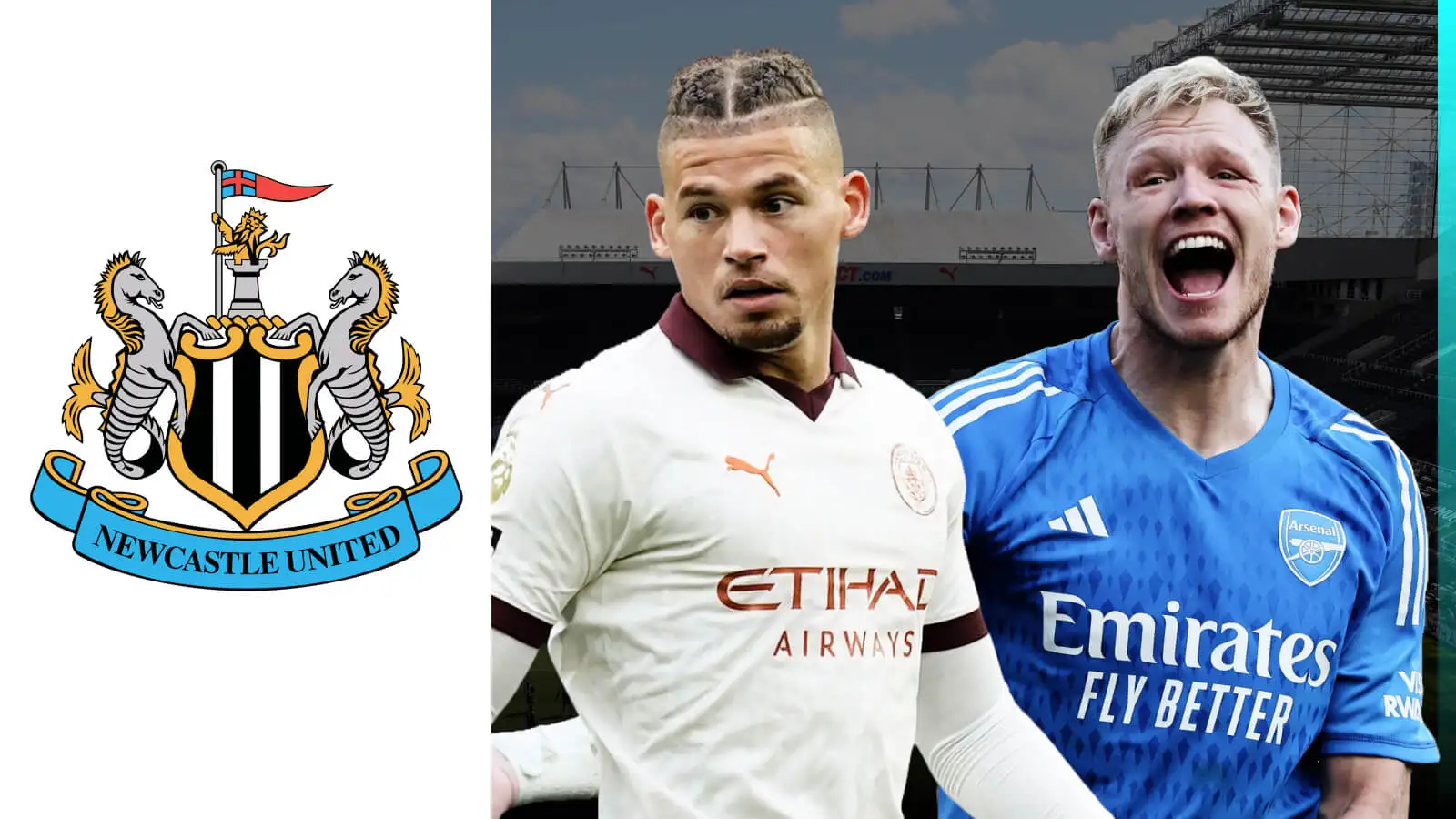 Newcastle targets Kalvin Phillips and also Aaron Ramsdale