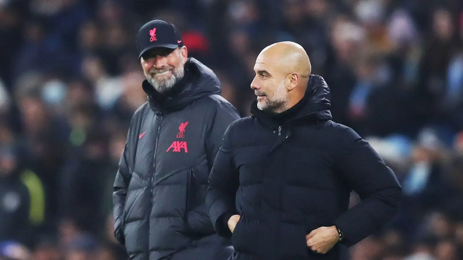 Jurgen Klopp as well as Pep Guardiola at Dude Utd?