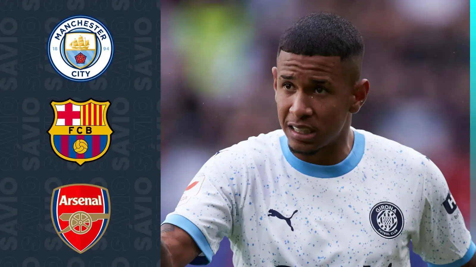 Man City want 'control' of 19yo's fate as 'explosion' at club attracts Barca interest after Arsenal snub 4 c?url=https%3A%2F%2Fd2x51gyc4ptf2q.cloudfront.net%2Fcontent%2Fuploads%2F2023%2F11%2F23110300%2FF365 Three Badges Dark S%25C3%25A1vio with Man City Barcelona Arsenal 1