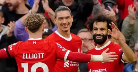 Liverpool trio’s ‘firepower’ means they’ll finish above Arsenal as pundit feels Reds’ threat is higher