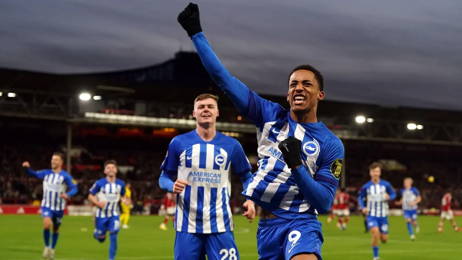 Arsenal and Liverpool target will be 'very tough' to keep at Brighton 6 c?url=https%3A%2F%2Fd2x51gyc4ptf2q.cloudfront.net%2Fcontent%2Fuploads%2F2023%2F11%2F25163640%2FJoao Pedro celebrates Brighton Nottingham Forest