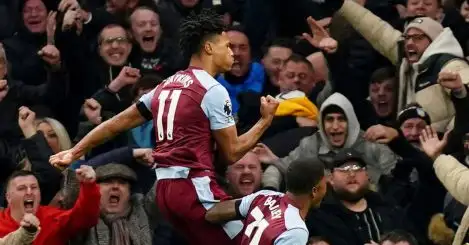 Tottenham 1-2 Aston Villa: Villans edge action-packed game to go two points from top
