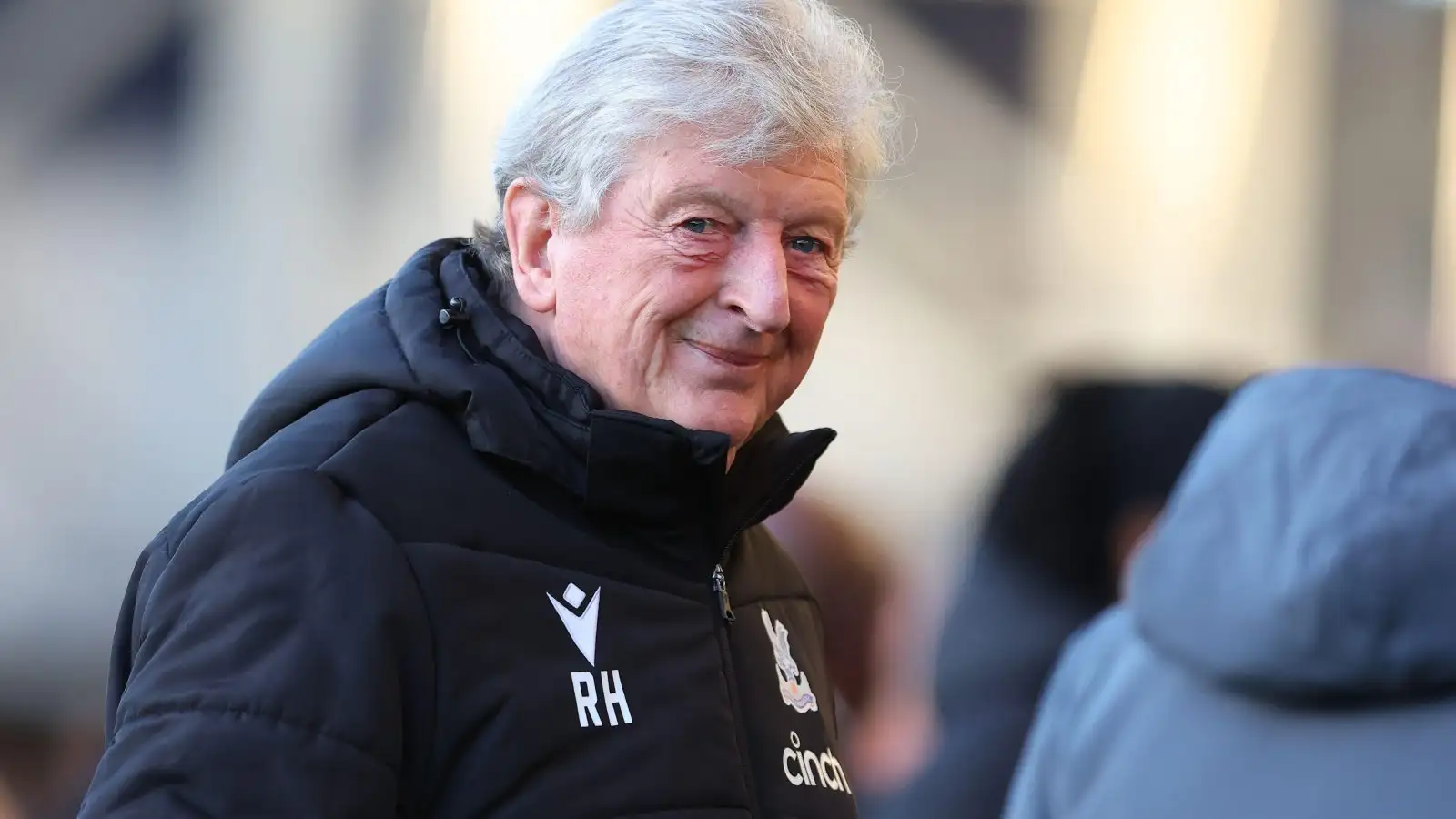 Crystal Palace manager Roy Hodgson before a match.