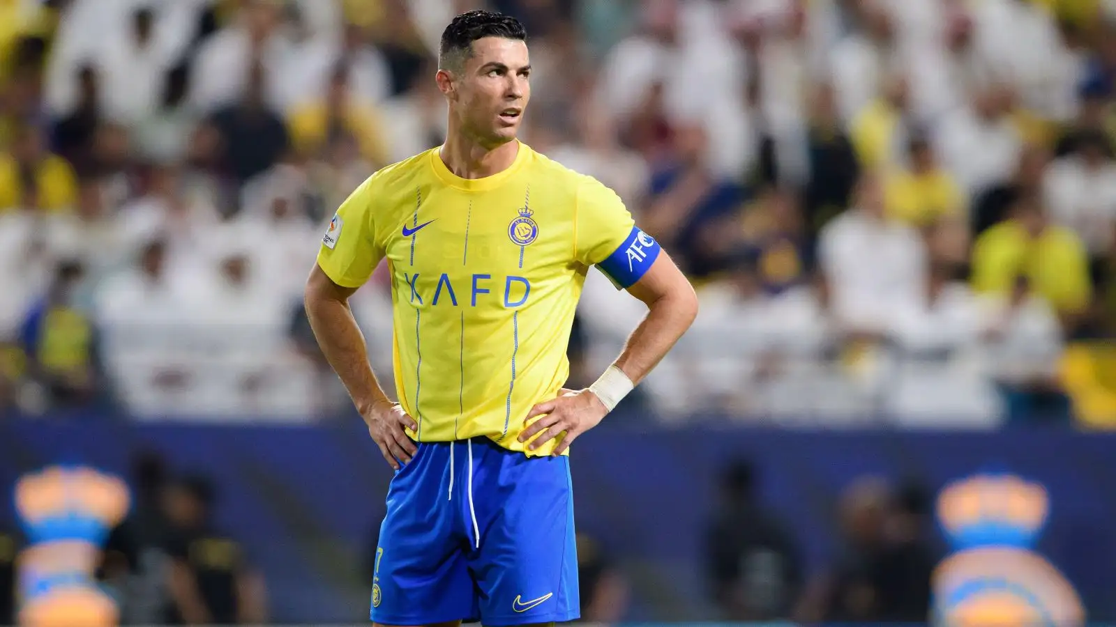 Ronaldo in action for Al-Nassr