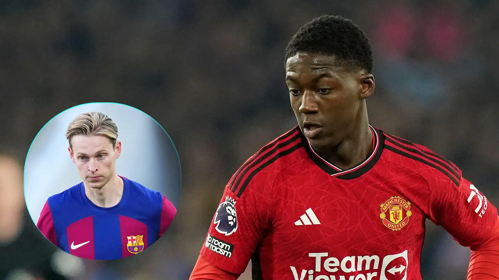Kobbie Mainoo and FRenkie de Jong