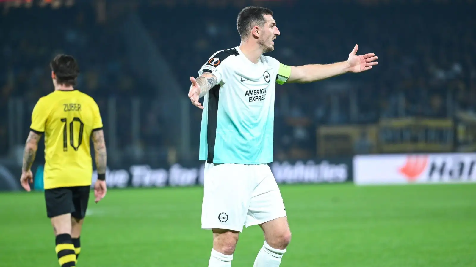‘Dream big’ – Dunk sends message to Europa League opponents after historic win for Brighton