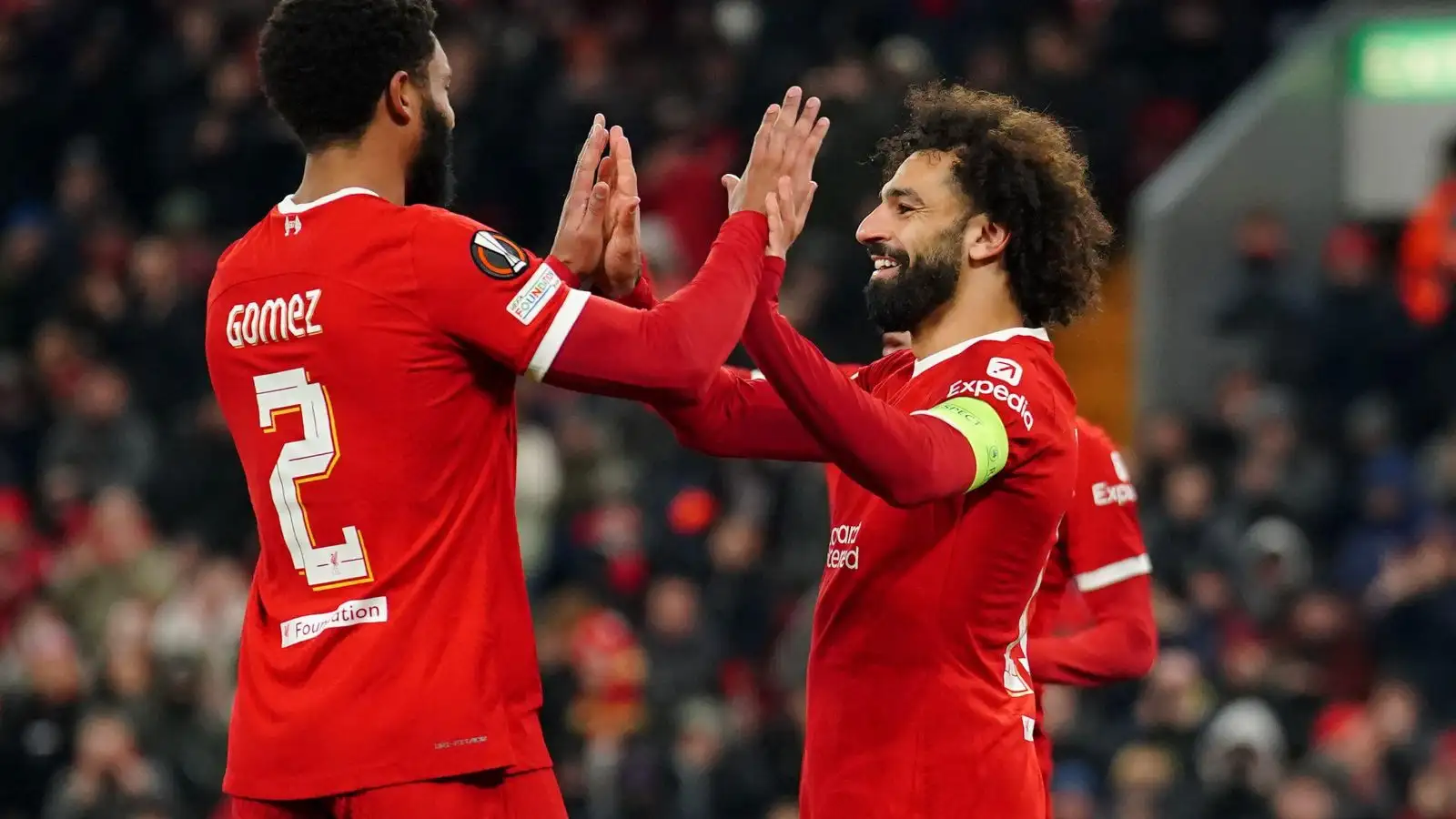 Liverpool forward Mohamed Salah exalts his ambition via Joe Gomez.