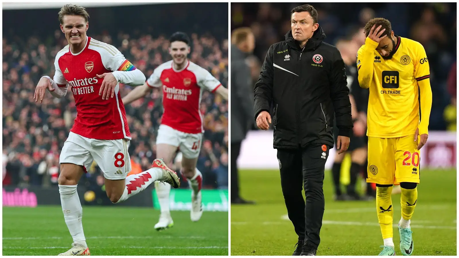 F365's 3pm Blackout: Arsenal show their old selves as Sheffield United put Heckingbottom in peril