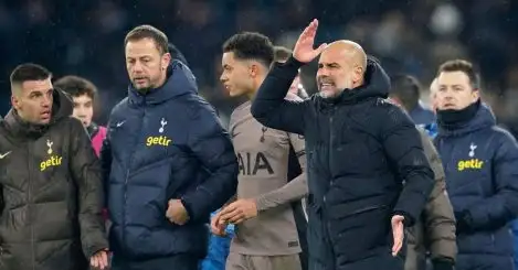 ‘I will not do a Mikel Arteta comment’ – Guardiola reacts to Haaland incident after Man City beat Spurs