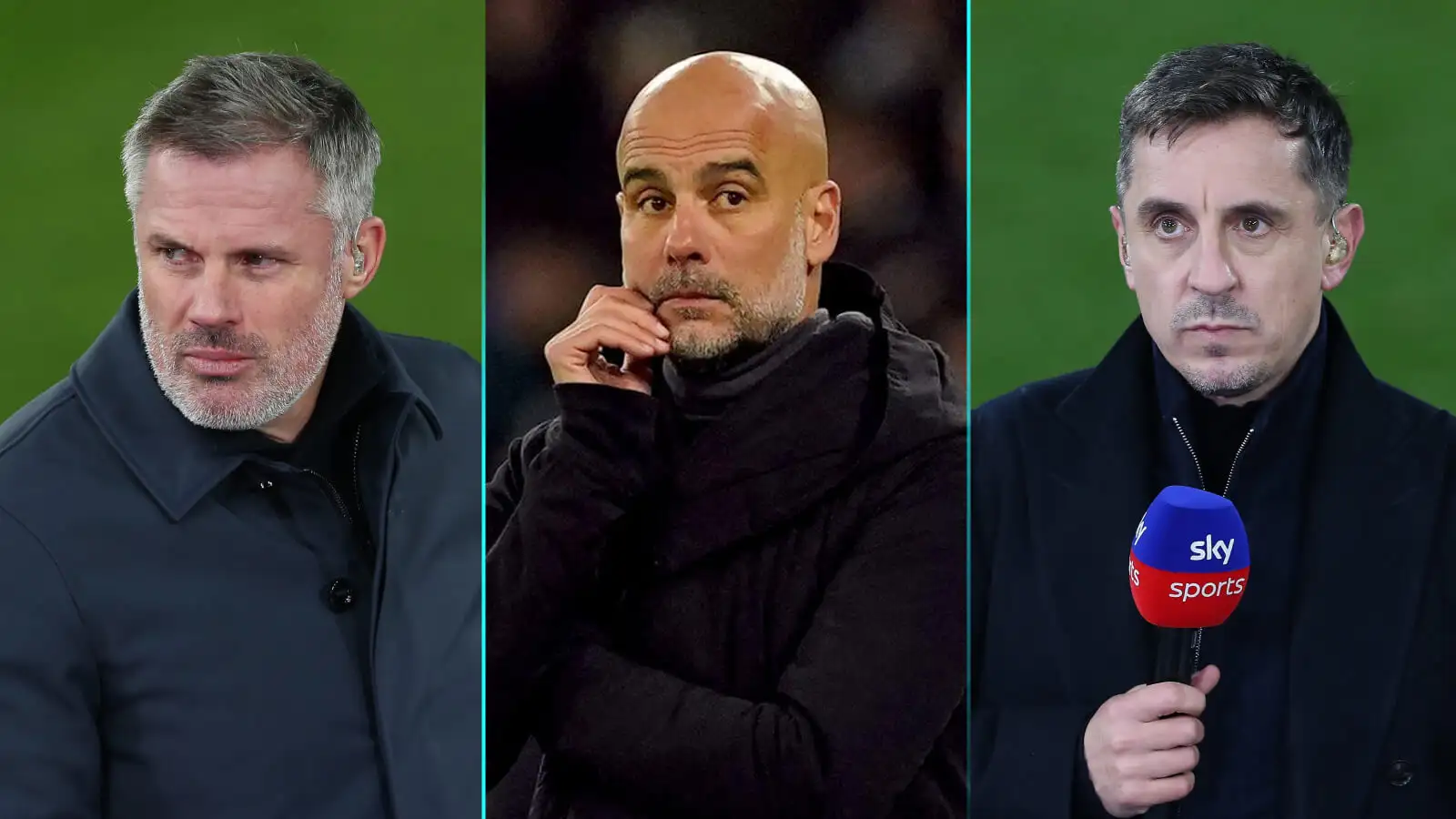 Neville digs out 'dirty little Scouse dog' Carragher after Guardiola's brutal Liverpool jibe 4 c?url=https%3A%2F%2Fd2x51gyc4ptf2q.cloudfront.net%2Fcontent%2Fuploads%2F2023%2F12%2F06151104%2FF365 Three Images Jamie Carragher Pep Guardiola amp Gary Neville 1