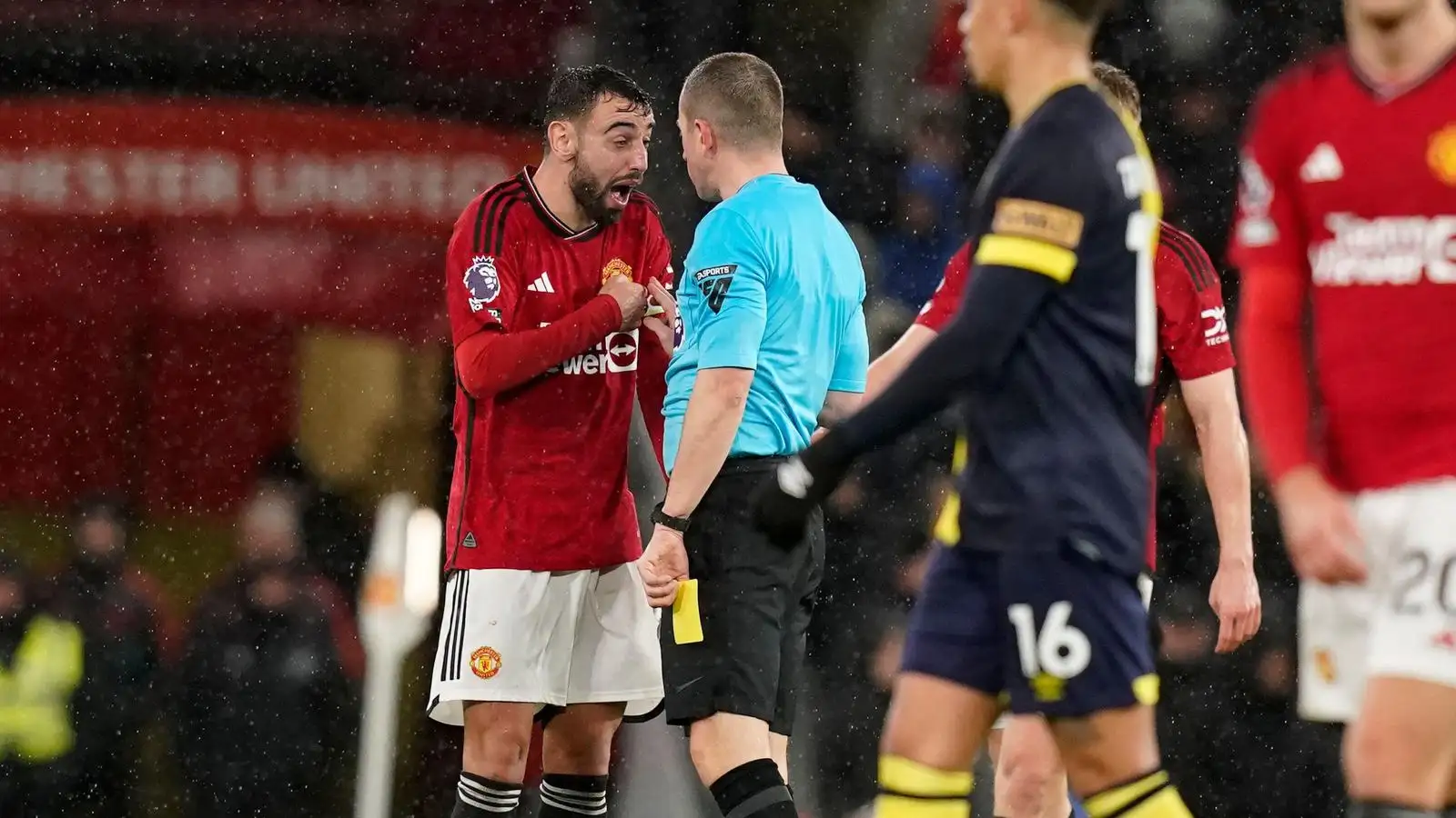 Man Utd star accused of getting booked on purpose to miss match against Liverpool 1 Man Utd midfielder Bruno Fernandes