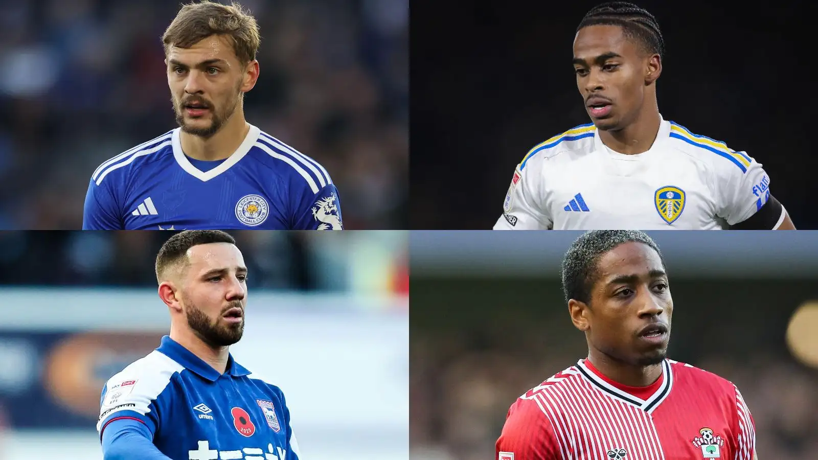 Leeds United, Leicester City septet dominate Championship automatic promotion race combined XI 1 Leeds, Leicester attached XI