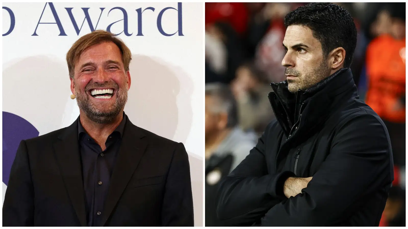 Jurgen Klopp's charisma affords Liverpool boss more leeway than Mikel Arteta... 1 Liverpool pinnacle pooches Jurgen Klopp and Scheme boss Mikel Arteta.