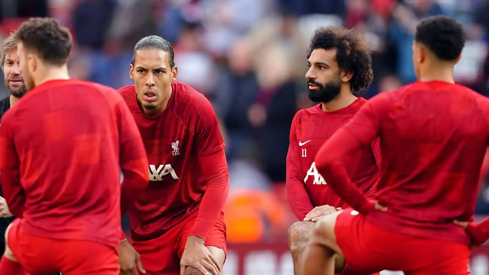 Mohamed Salah, Virgil van Dijk, Liverpool, October 2023