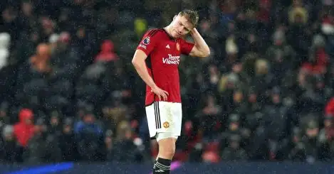 Meulensteeen claims Man Utd pair have ‘no intention’ of helping team-mate end goal drought