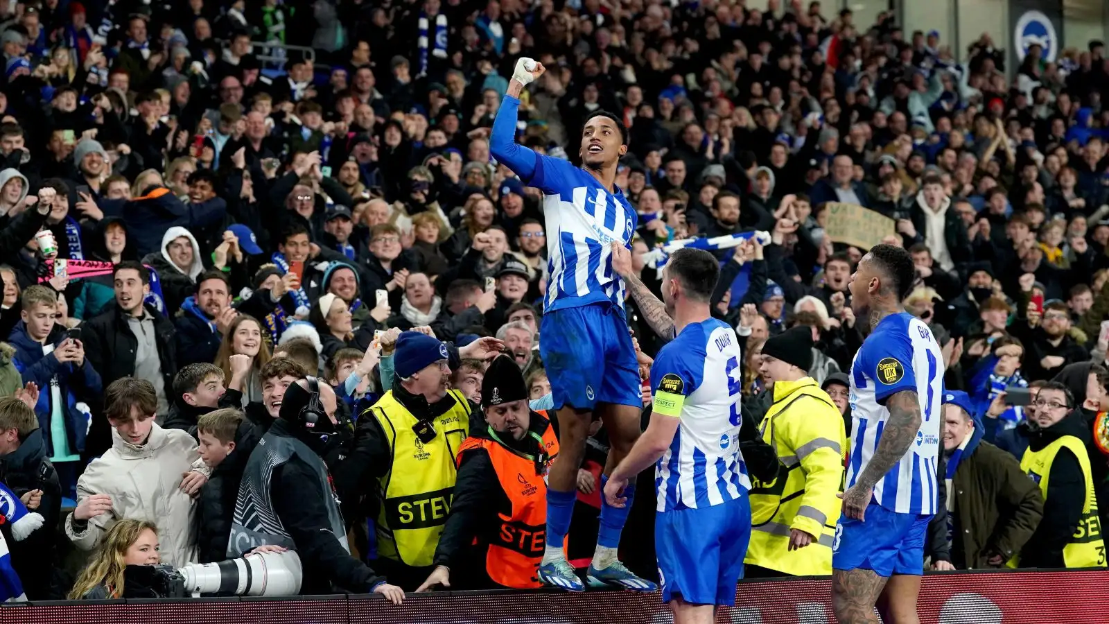 Brighton 1-0 Marseille: Late Joao Pedro winner sees Seagulls advance to last 16 of Europa League 3 c?url=https%3A%2F%2Fd2x51gyc4ptf2q.cloudfront.net%2Fcontent%2Fuploads%2F2023%2F12%2F14220636%2FJoao Pedro Brighton F365 1