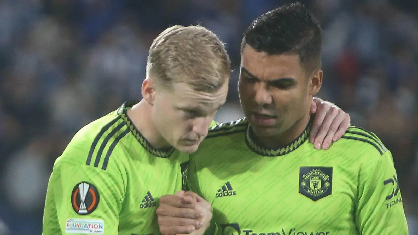 Man Utd midfielder 'verbally agrees' January move to European club as Romano reveals 'loan' details 2 c?url=https%3A%2F%2Fd2x51gyc4ptf2q.cloudfront.net%2Fcontent%2Fuploads%2F2023%2F12%2F15164052%2FMan Uniteds Van de Beek and Casemiro