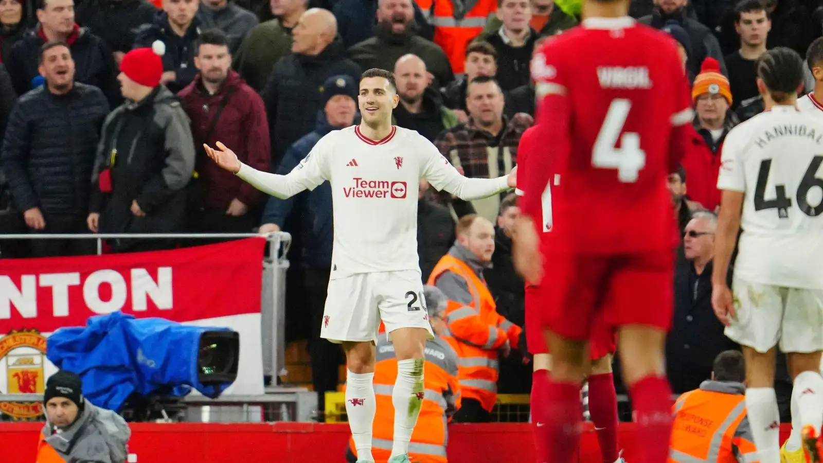 'Petulant' Man Utd man Dalot told he deserved red card for 'pathetic' behaviour 'as bad as two-footing' 1 Individual Utd defender Diogo Dalot