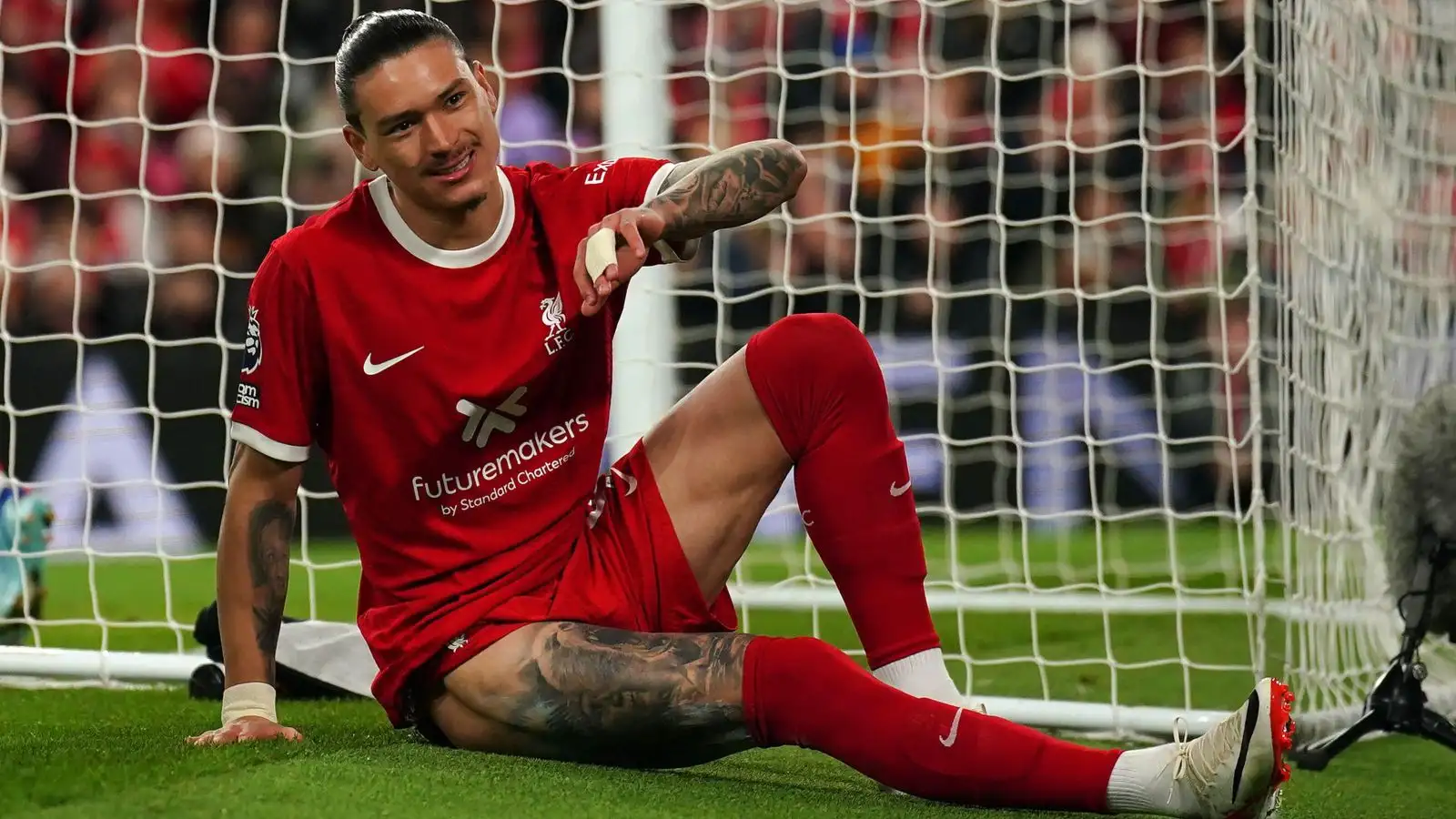 Chelsea doing 'Boy Math' as Liverpool 'curse of the big man' chronicled - Football365 1 Liverpool demonstrator Darwin Nunez after absent a chance against Manchester United.