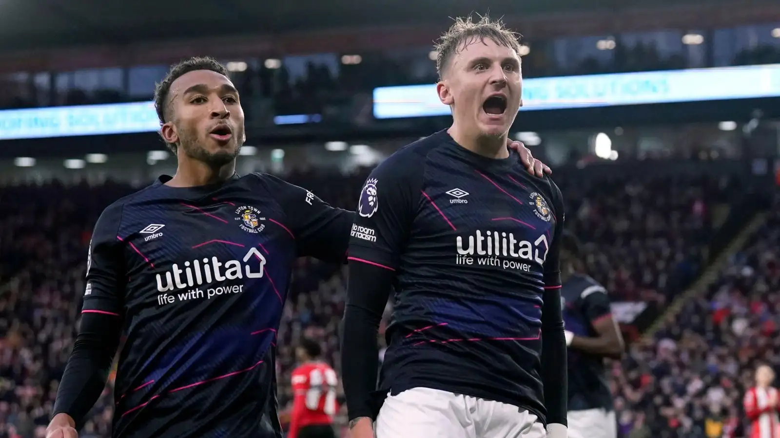 Sheff Utd 2-3 Luton Town: Valiant Hatters fight back from behind to win relegation six-pointer 5 c?url=https%3A%2F%2Fd2x51gyc4ptf2q.cloudfront.net%2Fcontent%2Fuploads%2F2023%2F12%2F26164840%2FLuton Town players celebrate