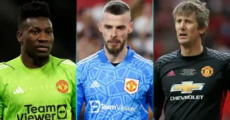 ‘Never’ – Onana backed as Man Utd icons Van der Sar, De Gea would have made same decision for goal